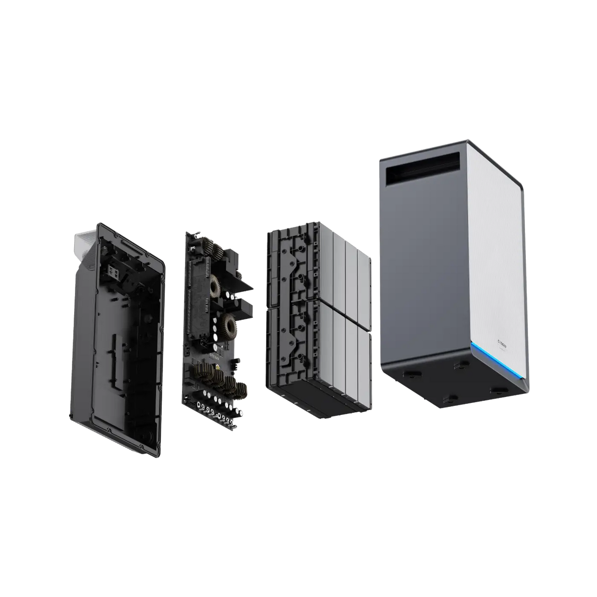 Conow Lyra 2500 Pro – Draufsicht mit LED-Statusleiste