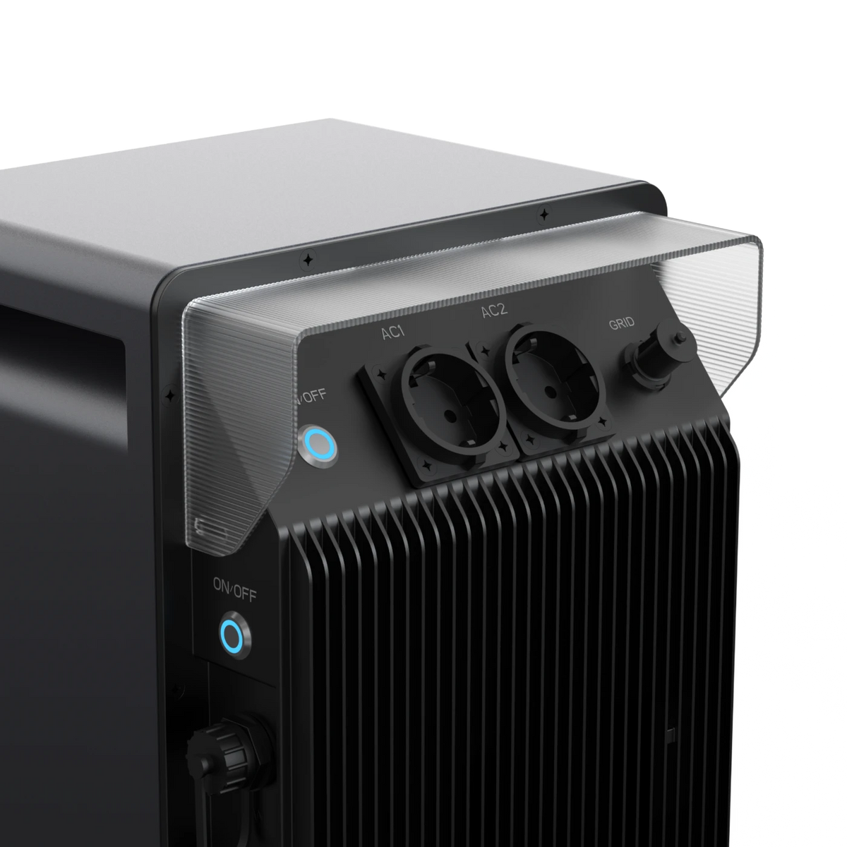 Conow Lyra 2500 AC – 2,56 kWh AC-Speicher zum Nachrüsten, 1.500 W Notstrom