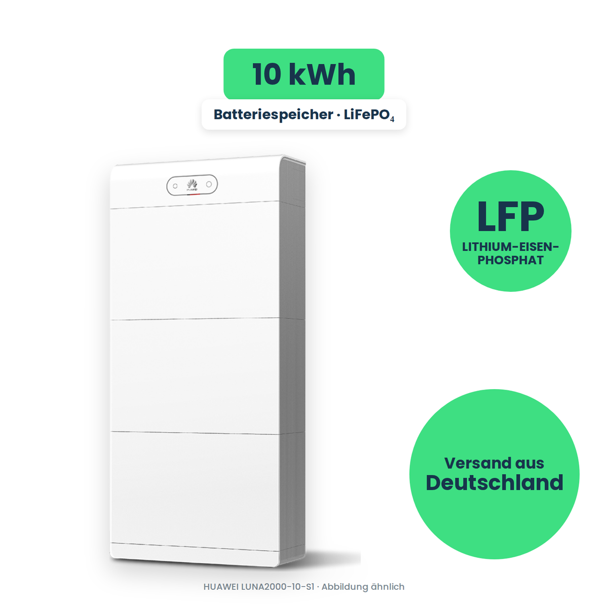 HUAWEI LUNA2000-10-S1 – Batteriespeicher, freigestellt