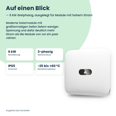 HUAWEI SUN2000-6KTL-M1 HC Hybrid-Wechselrichter 6 kW