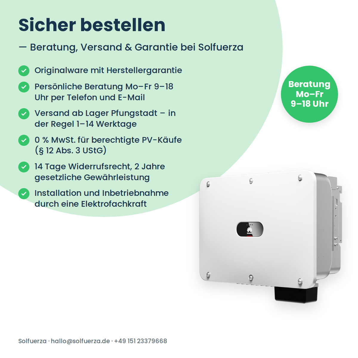 HUAWEI SUN2000-36KTL-M3 (26A) String-Wechselrichter 36 kW