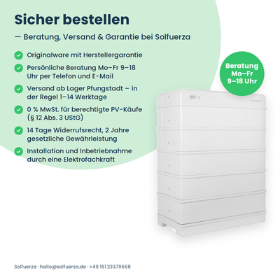 Sungrow SBR128 Hochvolt-Batteriespeicher 12,8 kWh