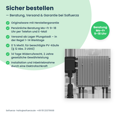 Deye AE-FS2.0-2H2 – Balkon-Energiespeicher mit 2.000 W Wechselrichter und erweiterter Kapazität