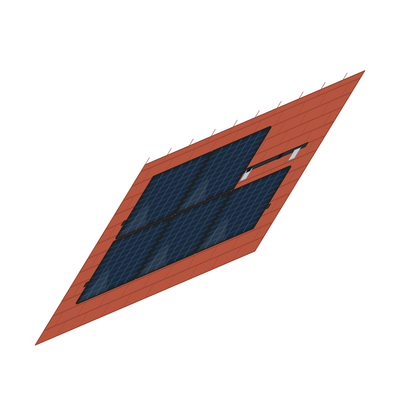 Solfuerza PV-Montagesystem Schrägdach – freigestellt